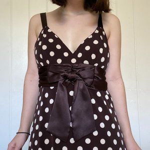 polka dot dress